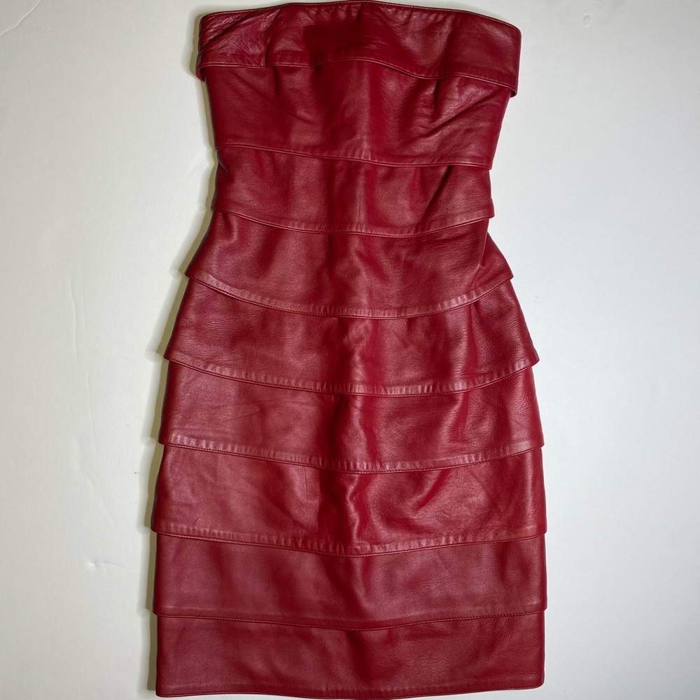 DANIER - STUNNING LEATHER DRESS